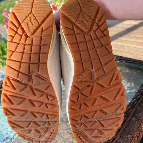 Skechers Steet Uno White Sneakers Size 6 - Picture 6 of 6